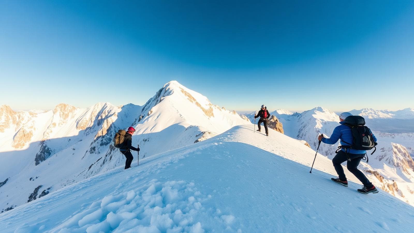 Goûter-Route auf den Mont Blanc
